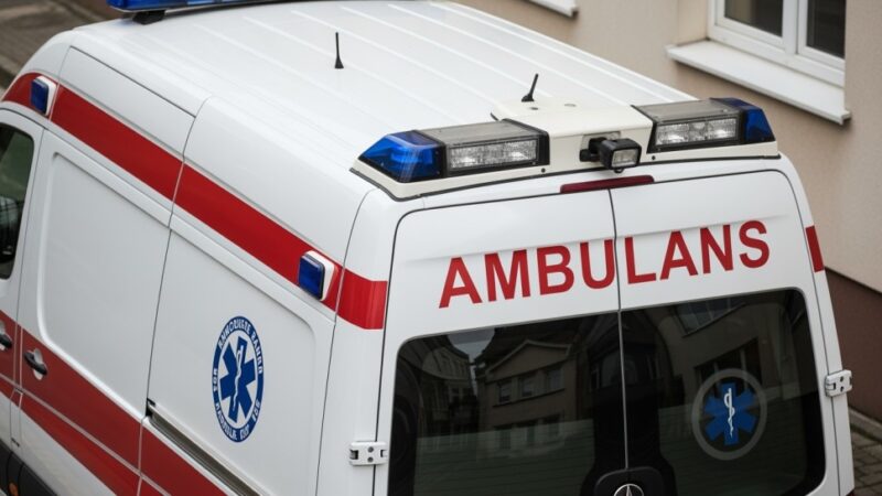 Policjant z Rawicza uratował seniorkę z zimowej opresji